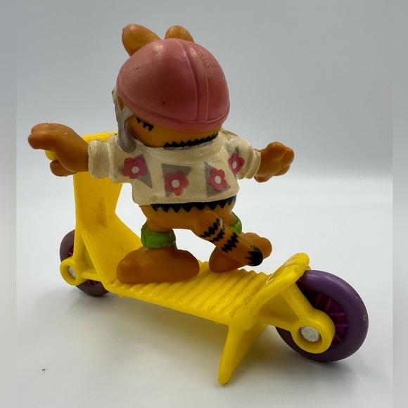 Lot of 3 Vintage Garfield McDonald's 1988 Toy Figure Collectible Happy Meal Toys - Picture 4 of 9